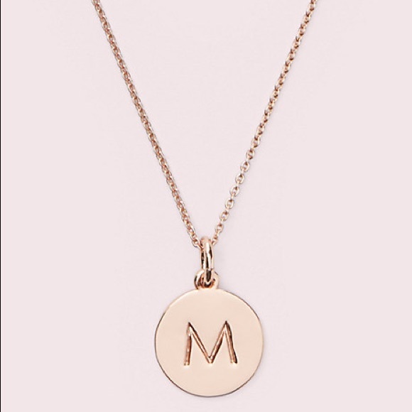 Kate Spade M Initial Necklace 2025